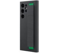 Coque Silicone avec lanière S23 Ultra Noir