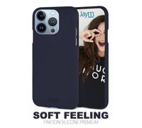 COQUE PREMIUM SOFT FEELING COMPATIBLE IPHONE 14 PLUS BLEUE