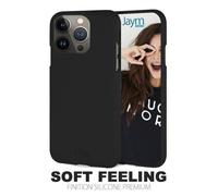COQUE PREMIUM SOFT FEELING COMPATIBLE IPHONE 14 PLUS NOIRE **