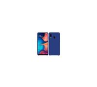 Coque Silicone Soft Touch bleue pour Samsung Galaxy A20E