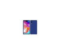 Coque Silicone Soft Touch bleue pour Samsung Galaxy A70LS