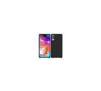 Coque Silicone Soft Touch noire pour Samsung Galaxy A70LS