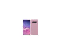 Coque Silicone Soft Touch rose pour Samsung Galaxy S10