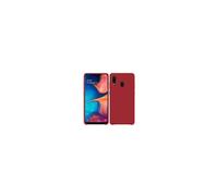 Coque Silicone Soft Touch rouge pour Samsung Galaxy A20E