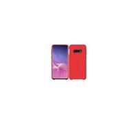 Coque Silicone Soft Touch rouge pour Samsung Galaxy S10e
