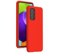 Coque Silicone SoftTouch Bleue pour Samsung G A52 4G / A52 5G / A52s 5G Bigben