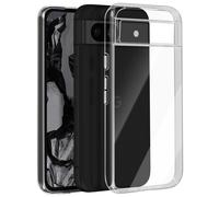 Coque Silicone Souple pour Google Pixel 8A Mayaxess Transparent