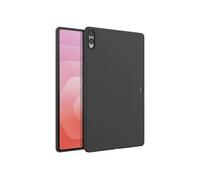 Coque en Silicone Souple pour Samsung Galaxy Tab S11 Ultra Protection Fine Mat Noir