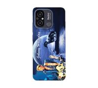 Coque Silicone Souple Transparente Compatible Xiaomi, imprimée en France, Johnny Hallyday, la Légende éternelle (Redmi 12 C)