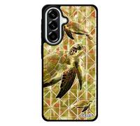 Coque Silicone Tortue pour Galaxy A57 5G Ocean Vert Animal geante Metal Reptile Telephone Sam. Etui Animaux Mobile Unique Solide pour Samsung