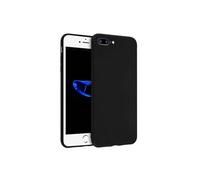Coque Silicone TPU Gel Souple iPhone 7 Plus / iPhone 8 Plus Noir Mat