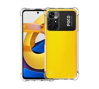 Coque Silicone Transparente Angles Renforces Pour Poco M4 Pro 5G