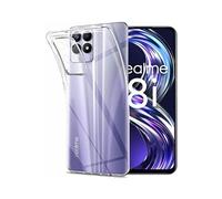 Little Boutik Coque Silicone Transparente pour Realme 8i