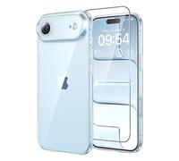 Coque Silicone Transparente + Verre Trempe Pour iPhone 17 Air