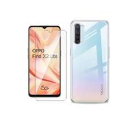 Coque Silicone + Vitre Protection Ecran Pour OPPO FIND X2 LITE