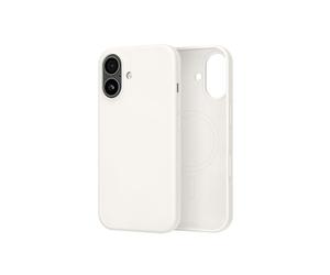 Coque silicone WeFix iPhone 16 Pro Max Compatible MagSafe slim protection Blanc