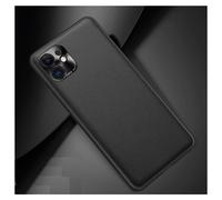 Coque Simili Cuir pour HUAWEI P50 Pro Fine Elegante Protege Cameras (NOIR)