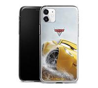 Coque Slim Compatible avec Apple iPhone 11 Coque Ultra Fine Etui en Silicone Ultra Fine Cars Disney Pixar Produit sous Licence Officielle