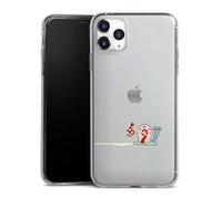 Coque Slim Compatible avec Apple iPhone 11 Pro Max Case Ultra Fine Etui Silicone Ultra Fine Gary Bob l'éponge Produit sous Licence Officielle