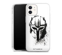 Coque Slim Compatible avec Apple iPhone 12 Mini Etui Silicone Ultra Fine Coque en Silicone Ultra Fine The Mandalorian Star Wars Motif de série