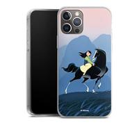 Coque Slim Compatible avec Apple iPhone 12 Pro Etui Silicone Ultra Fine Coque en Silicone Ultra Fine Mulan Produit sous Licence Officielle Disney