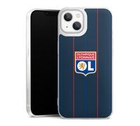 Coque Slim Compatible avec Apple iPhone 13 Case Ultra Fine Etui Silicone Ultra Fine Olympique Lyonnais Maillot Articles pour Fans