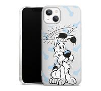 Coque Slim Compatible avec Apple iPhone 13 Etui Silicone Ultra Fine Coque en Silicone Ultra Fine Asterix Idefix Transparent