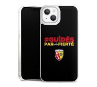 Coque Slim Compatible avec Apple iPhone 13 Etui Silicone Ultra Fine Coque en Silicone Ultra Fine RC Lens Racing Club de Lens Articles pour Fans
