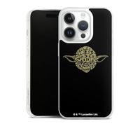 Coque Slim Compatible avec Apple iPhone 14 Pro Etui Silicone Ultra Fine Coque en Silicone Ultra Fine Yoda Star Wars Carnaval