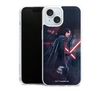 Coque Slim Compatible avec Apple iPhone 15 Etui Silicone Ultra Fine Coque en Silicone Ultra Fine Star Wars Articles pour Fans Kylo Ren