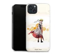 Coque Slim Compatible avec Apple iPhone 15 Plus Etui Silicone Ultra Fine Coque en Silicone Ultra Fine Naruto Shippuden Hokage Produit sous Licence Officielle