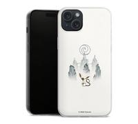 Coque Slim Compatible avec Apple iPhone 15 Plus Etui Silicone Ultra Fine Coque en Silicone Ultra Fine Avatar Le dernier maître de l'air Momo Produit sous Licence Officielle