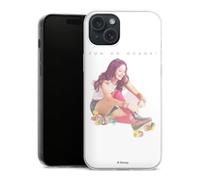 Coque Slim Compatible avec Apple iPhone 15 Plus Etui Silicone Ultra Fine Coque en Silicone Ultra Fine Soy Luna Produit sous Licence Officielle Disney