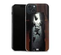 Coque Slim Compatible avec Apple iPhone 15 Plus Etui Silicone Ultra Fine Coque en Silicone Ultra Fine Star Wars Articles pour Fans