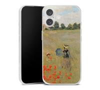 Coque Slim Compatible avec Apple iPhone 16 Case Ultra Fine Etui Silicone Ultra Fine Peinture ¼uvre d'art Monet