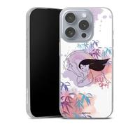 Coque Slim Compatible avec Apple iPhone 16 Pro Etui Silicone Ultra Fine Coque en Silicone Ultra Fine Mulan Princesses Disney Produit sous Licence Officielle