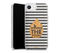 Coque Slim Compatible avec Apple iPhone 16e 2025 Etui Silicone Ultra Fine Coque en Silicone Ultra Fine Winnie l'ourson Disney Produit sous Licence Officielle