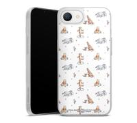 Coque Slim Compatible avec Apple iPhone 16e 2025 Etui Silicone Ultra Fine Coque en Silicone Ultra Fine Winnie l'ourson Disney Produit sous Licence Officielle