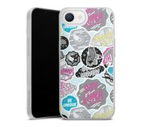 Coque Slim Compatible avec Apple iPhone 16e 2025 Etui Silicone Ultra Fine Coque en Silicone Ultra Fine Soy Luna Disney Produit sous Licence Officielle