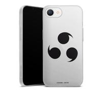 Coque Slim Compatible avec Apple iPhone 16e 2025 Etui Silicone Ultra Fine Coque en Silicone Ultra Fine Naruto Shippuden Sharingan Jutsu