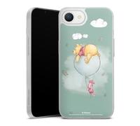 Coque Slim Compatible avec Apple iPhone 16e 2025 Etui Silicone Ultra Fine Coque en Silicone Ultra Fine Winnie l'ourson Disney Ourse