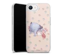 Coque Slim Compatible avec Apple iPhone 16e 2025 Etui Silicone Ultra Fine Coque en Silicone Ultra Fine Disney Winnie l'ourson Porcinet Âne