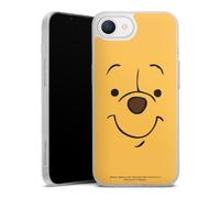 Coque Slim Compatible avec Apple iPhone 16e 2025 Etui Silicone Ultra Fine Coque en Silicone Ultra Fine Produit sous Licence Officielle Disney Winnie l'ourson