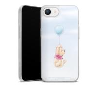 Coque Slim Compatible avec Apple iPhone 16e 2025 Etui Silicone Ultra Fine Coque en Silicone Ultra Fine Produit sous Licence Officielle Winnie l'ourson Disney