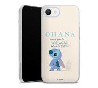 Coque Slim Compatible avec Apple iPhone 16e 2025 Etui Silicone Ultra Fine Coque en Silicone Ultra Fine Lilo & Stitch Produit sous Licence Officielle Disney