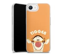 Coque Slim Compatible avec Apple iPhone 16e 2025 Etui Silicone Ultra Fine Coque en Silicone Ultra Fine Disney Winnie l'ourson Produit sous Licence Officielle