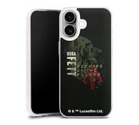 Coque Slim Compatible avec Apple iPhone 17 Case Ultra Fine Etui Silicone Ultra Fine Boba Fett Star Wars Articles pour Fans