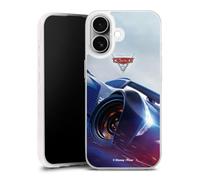 Coque Slim Compatible avec Apple iPhone 17 Case Ultra Fine Etui Silicone Ultra Fine Disney Pixar Jackson Storm Cars