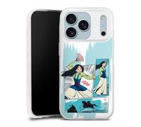 Coque Slim Compatible avec Apple iPhone 17 Pro Case Ultra Fine Etui Silicone Ultra Fine Disney Mulan Produit sous Licence Officielle