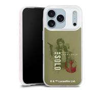 Coque Slim Compatible avec Apple iPhone 17 Pro Case Ultra Fine Etui Silicone Ultra Fine Han Solo Star Wars